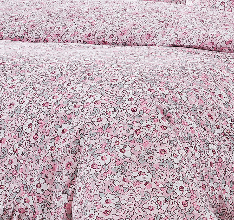 Libby Quilt Cover Set Range Pink