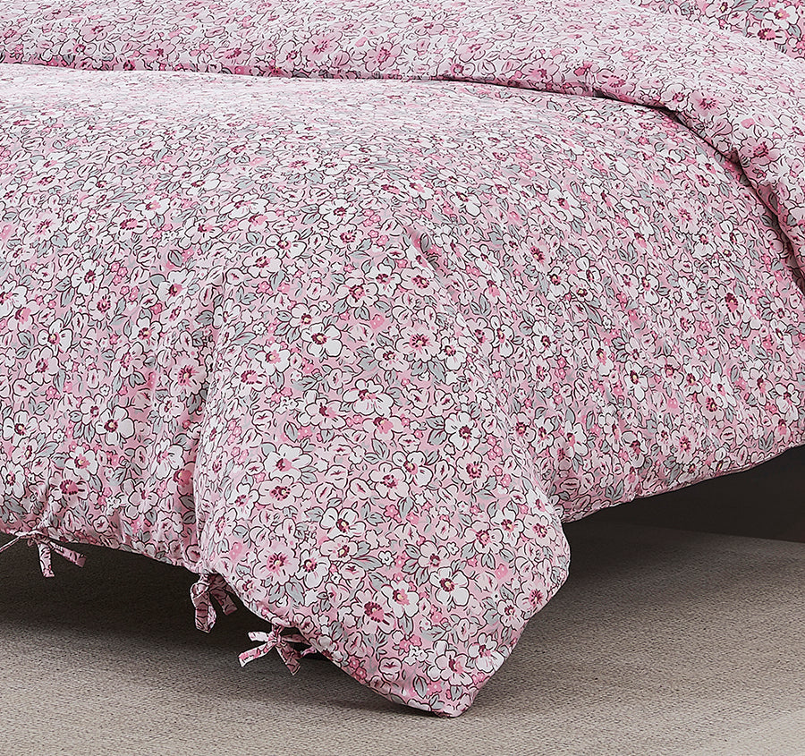 Libby Quilt Cover Set Range Pink